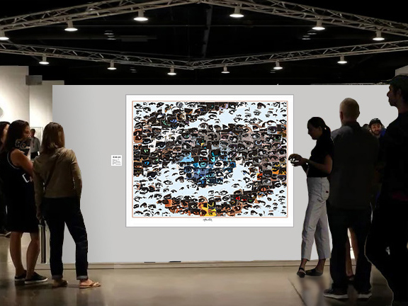 Großformatige Wandbilder mit faszinierenden Augen Motiven, künstlerisch absolut hochwertig. Ob im Wartezimmer oder im Empfangsbereich – diese Kunst zieht Blicke an.